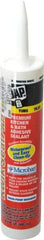 DAP - 10.1 oz Cartridge White Acrylic & Latex Caulk - -30 to 180°F Operating Temp, 30 min Tack Free Dry Time - Top Tool & Supply