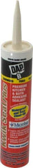 DAP - 10.1 oz Cartridge Off-White Acrylic & Latex Caulk - -30 to 180°F Operating Temp, 30 min Tack Free Dry Time - Top Tool & Supply