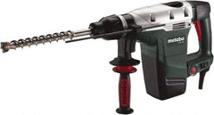 Metabo - 120 Volt 1-3/4" SDS Max Chuck Electric Hammer Drill - 0 to 2,840 BPM, 0 to 450 RPM, Reversible - Top Tool & Supply