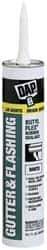 DAP - 10.1 oz Cartridge White Butyl Rubber Caulk - -40 to 203°F Operating Temp - Top Tool & Supply