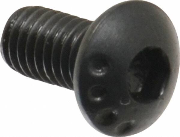 Made in USA - M3x0.50 Metric Coarse Hex Socket Button Cap Screw - Top Tool & Supply