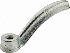 Value Collection - 3/8-16, #2, Ductile Iron Adjustable Clamping Handle Nut - 1" Flange OD - Top Tool & Supply