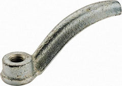 Value Collection - 7/16-14, #3, Ductile Iron Adjustable Clamping Handle Nut - 1" Flange OD - Top Tool & Supply