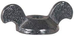 Value Collection - 5/16-18 UNC, Zinc Plated, Steel Standard Wing Nut - Grade 1015-1025, 1-1/2" Wing Span, 9/16" Wing Span, 7/8" Base Diam - Top Tool & Supply