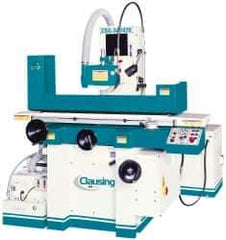 Clausing - 20 Inch Long x 10 Inch Wide Table, 5 to 25 m per Min, 3 Phase, Automatic Floor Machine Surface Grinder - 3 hp, 3,450 RPM Spindle Speed, 230/460 Volts, 95 Inch Overall Length, 1-1/4 Inch Arbor Hole Diameter - Top Tool & Supply