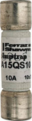 Ferraz Shawmut - 150 VAC/VDC, 10 Amp, Fast-Acting Semiconductor/High Speed Fuse - Clip Mount, 1-1/2" OAL, 100 at AC, 50 at DC kA Rating, 13/32" Diam - Top Tool & Supply