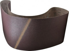 3M - 10" Wide x 70-1/2" OAL, 60 Grit, Aluminum Oxide Abrasive Belt - Aluminum Oxide, Medium, Coated, X Weighted Cloth Backing, Series 341D - Top Tool & Supply