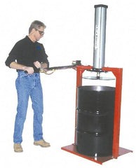 Made in USA - Air Powered Compactor - 2,600 Lb (100 psi) & 3,900 Lb (150 psi), 76" High x 36" Wide x 27" Deep - Top Tool & Supply