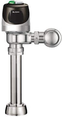 Sloan Valve Co. - 1-1/2" Spud Coupling, 1-1/2" Pipe, Closet Automatic Flush Valve - Dual Flush, 1.6/1.1 Gal per Flush, Metal Cover, Powered by 4 AA Batteries - Top Tool & Supply