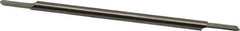 Accupro - 1/8 Inch Diameter, 3 Inch Overall Length, 3/8 Inch Split Length, Solid Carbide, Full Radius Split End Carbide Blank - Double End - Top Tool & Supply