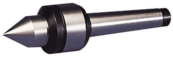 Value Collection - MT2 Taper Shank, Live Center - 2,000 Max RPM, 29mm Point Diam, 148 Point Length, 300 Lb Max Workpc, Standard Point - Top Tool & Supply