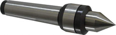 Value Collection - MT4 Taper Shank, Live Center - 2,000 Max RPM, 32mm Point Diam, 200mm Point Length, 700 Lb Max Workpc, Standard Point - Top Tool & Supply