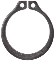 Thomson Industries - 0.035" Wide, Steel 3/8" External Retaining Ring - For Use with Linear Bearing SUPER-6 - Top Tool & Supply