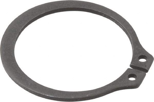 Thomson Industries - 0.042" Wide, Steel 1/2" External Retaining Ring - For Use with Linear Bearing SUPER-8 - Top Tool & Supply