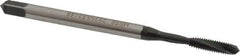 Emuge - #4-48 UNF 2 Flute 3BX Modified Bottoming Spiral Flute Tap - Cobalt, Oxide Finish, 2.205" OAL, Right Hand Flute, Right Hand Thread, Series Rekord D-Ti - Top Tool & Supply