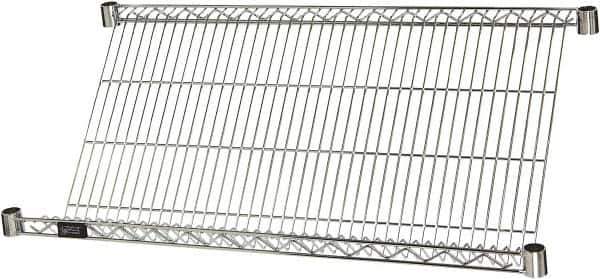 Quantum Storage - 1 Shelf Wire Shelving Unit - 48" Wide x 24" Deep x 1" High, - Top Tool & Supply