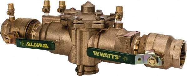 Watts - 2 Thread, Backflow Preventer Valve - Lead-Free, Use with Potable Water Applications - Top Tool & Supply