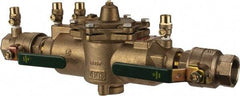 Watts - 1-1/4 Thread, Backflow Preventer Valve - Lead-Free, Use with Potable Water Applications - Top Tool & Supply