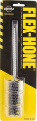 Brush Research Mfg. - 7/8" to 15/16" Bore Diam, 40 Grit, Aluminum Oxide Flexible Hone - Coarse, 8" OAL - Top Tool & Supply