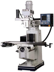 Vectrax - 49" Long x 9" Wide, 3 Phase Fagor 3 Axis 8055i CNC Milling Machine - Frequency Control, R8 Taper, 3 hp - Top Tool & Supply