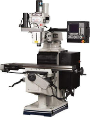 Vectrax - 54" Long x 10" Wide, 3 Phase Fagor 3 Axis 8055i CNC Milling Machine - Variable Speed Pulley Control, NT40 Taper, 5 hp - Top Tool & Supply