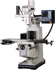 Vectrax - 54" Long x 10" Wide, 3 Phase CNC Milling Machine - Variable Speed Pulley Control, R8 Taper, 5 hp - Top Tool & Supply