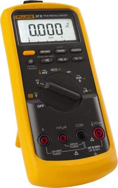 Fluke - 6 Piece, Electrical Test Equipment Combination Kit - 1,000 Volt Max - Top Tool & Supply