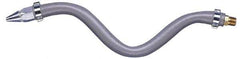 Guardair - Blow Gun Flexible Extension Hose - 1/4 NPT, 12" Long, Aluminum - Top Tool & Supply