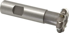 Whitney Tool Co. - 5/32" Radius, 5/16" Circle Diam, 1-5/16" Cutter Diam, Shank Connection, Convex Radius Cutter - 3/4" Shank Diam, 3-1/2" OAL, High Speed Steel, Uncoated, Profile Ground, 10 Teeth, Weldon Flat - Top Tool & Supply