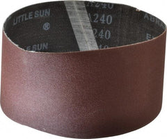 Tru-Maxx - 3" Wide x 18" OAL, 240 Grit, Aluminum Oxide Abrasive Belt - Aluminum Oxide, Very Fine, Coated - Top Tool & Supply