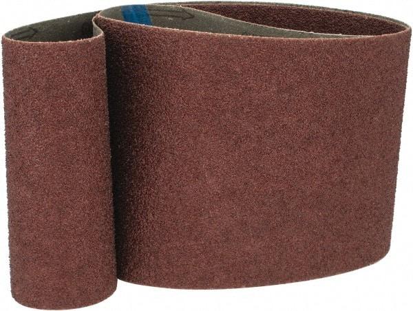 Tru-Maxx - 6" Wide x 60" OAL, 36 Grit, Aluminum Oxide Abrasive Belt - Aluminum Oxide, Very Coarse, Coated, X Weighted Cloth Backing - Top Tool & Supply