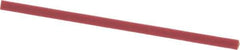 Value Collection - Triangle, Synthetic Ruby, Midget Finishing Stick - 50mm Long x 2mm Wide, Fine Grade - Top Tool & Supply