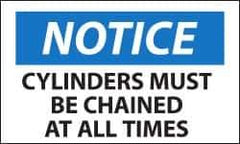 NMC - "Notice - Authorized Personnel Only", 14" Long x 20" Wide, Rigid Plastic Safety Sign - Rectangle, 0.05" Thick, Use for Security & Admittance - Top Tool & Supply