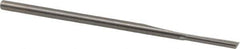 Onsrud - 1/8" Diam, 1/8" Shank Diam, 5/8" Length of Cut, 1 Flute Single Edge Straight Router Bit - 3" Overall Length, Right Hand Cut, Solid Carbide - Top Tool & Supply