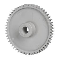 Made in USA - 48 Pitch, 2-1/4" Pitch Diam, 2.333" OD, 54 Tooth Spur Gear - 1/4" Face Width, 5/16" Bore Diam, 43/64" Hub Diam, 20° Pressure Angle, Acetal - Top Tool & Supply