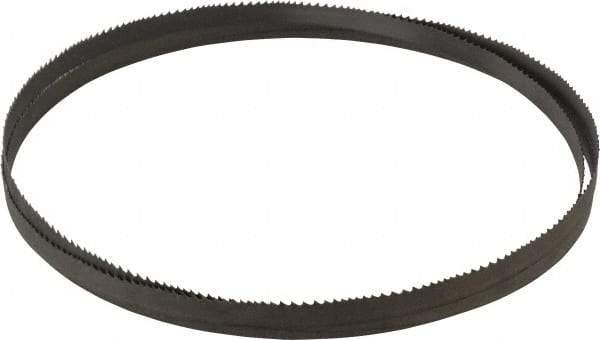 Irwin Blades - 6 to 10 TPI, 7' 9-1/2" Long x 1/2" Wide x 0.025" Thick, Welded Band Saw Blade - Bi-Metal, Toothed Edge - Top Tool & Supply