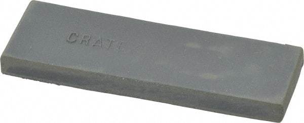 Cratex - 1" Wide x 3" Long x 1/4" Thick, Oblong Abrasive Stick - Extra Fine Grade - Top Tool & Supply