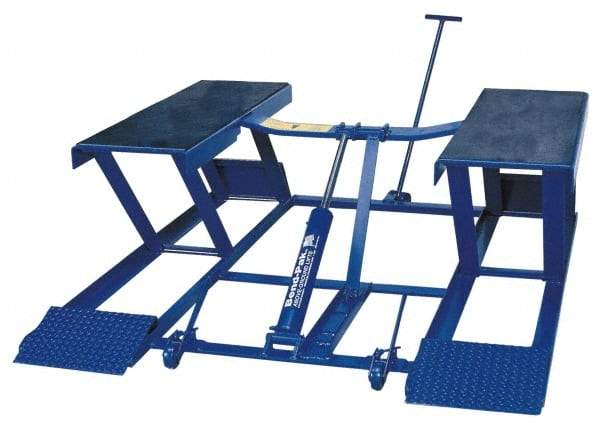 Bend-Pak - 6,000 Lb Portable Low Rise Pad Automotive Lift - 26' Max Height, 110/220 Volt, Steel - Top Tool & Supply