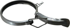 Made in USA - 4" ID Galvanized Duct Clamp with PVC Seal - Top Tool & Supply