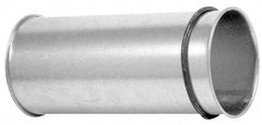 Made in USA - 10" ID Galvanized Duct Adjustable Nipple - 11" Long, 22 Gage - Top Tool & Supply