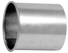 Made in USA - 6" ID Galvanized Duct Adapter - 4" Long, 22 Gage - Top Tool & Supply