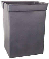 Rubbermaid - 42 Gal Rectangle Plastic Rigid Trash Can Liner - 23-1/4" Long x 20-1/4" Wide x 29" High, Compatible with Container Series Glutton - Top Tool & Supply