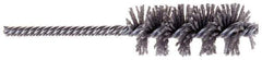 Osborn - 1-1/4" Long x 1-19/64" Diam Steel Tube End Fitting Brush - 6-3/8" OAL, 0.0104" Wire Diam - Top Tool & Supply