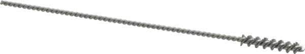 Osborn - 0.19" Diam Helical Nylon Tube Brush - 1" Brush Length, 5" OAL, 0.093" Diam Shank - Top Tool & Supply