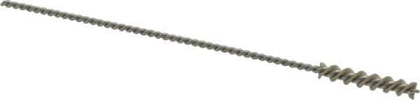 Osborn - 0.19" Diam Helical Nylon Tube Brush - 1" Brush Length, 5" OAL, 0.093" Diam Shank - Top Tool & Supply