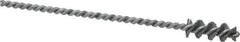 Osborn - 0.385" Diam Helical Nylon Tube Brush - 1" Brush Length, 5" OAL, 0.152" Diam Shank - Top Tool & Supply