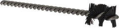 Osborn - 0.765" Diam Helical Nylon Tube Brush - 1" Brush Length, 5" OAL, 0.228" Diam Shank - Top Tool & Supply