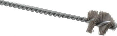 Osborn - 0.89" Diam Helical Nylon Tube Brush - 1" Brush Length, 5" OAL, 0.228" Diam Shank - Top Tool & Supply