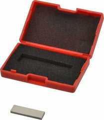 SPI - 0.1003" Rectangular Steel Gage Block - Accuracy Grade 0, Includes NIST Traceability Certification - Top Tool & Supply