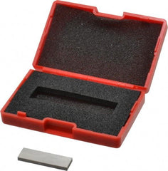 SPI - 0.1008" Rectangular Steel Gage Block - Accuracy Grade 0, Includes NIST Traceability Certification - Top Tool & Supply